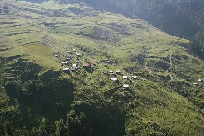Khakhabo village, Tusheti