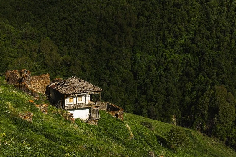 Khalde village, Svaneti